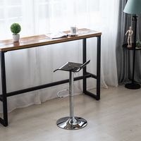 Tabouret de Bar en acrylique, pivotante et réglable en hauteur