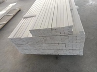Persiana de madera impermeable con imprimación blanca, componente de persiana de madera