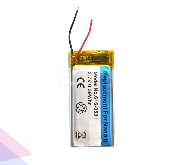 Batteria per iPod Nano 6 6th A1366 616-0531 3.7V