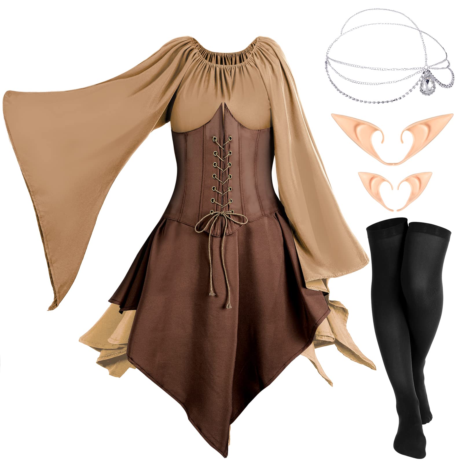 Medieval Fairy Costume Set