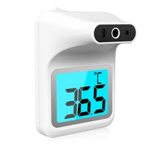 Termómetro digital k3 con trípode, medidor de temperatura sin contacto, con alarma de temperatura, infrarrojo, montado en la pared, de fábrica