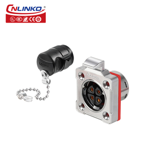 Cnlinko M20 4 Pin IP68 Không Thấm Nước Hàn Đồng Pin Nối Cắm - Product Image 4