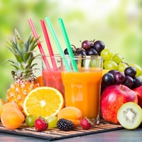 Cyprina Voedzame Tropische Fruit- en Groentesapconcentraat, 100% Puur, 1L Doosverpakking, Zonder Toegevoegde Suiker, Verfrissend