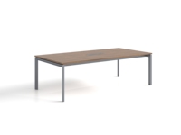 Matériaux standard d'usine en bois avec cadre en acier pieds de table table de conférence bureau de réunion