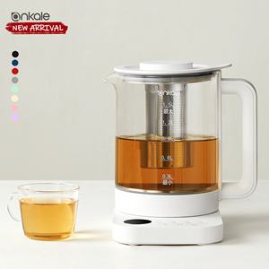 Appareils d'usine cuisine maison thé bouilloire verre théière eau bouillir verre théière 1.5L Portable sans fil bouilloires électriques - Product Image 1