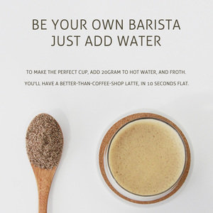 QST-026 Mushroom Latte Instant <strong>Coffee</strong> Organic <strong>Coffee</strong> Black Instant Mushroom <strong>Coffee</strong> Manufacturer - Product Image 2