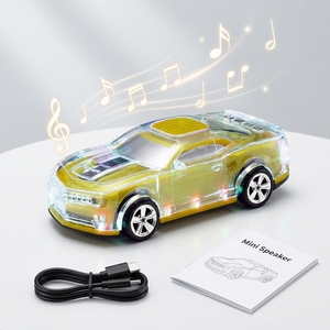 ลำโพงดีไซน์ขายดี ลำโพงไฟ USB ลำโพงพกพาไร้สายขนาดเล็ก - Product Image 4