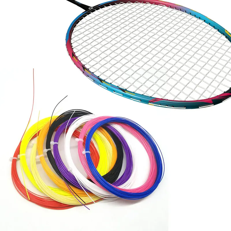 Lichtste 100 Carbon Fiber Badminton Rackets String Max Tension Training Racket Met Zak Snelheid Sport Volwassen Training Racket-40