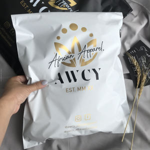 Printable LOGO, Minimum Order Quantity 100 Pieces <b>Clothing</b> Online Express <b>Bag</b>, Customizable Size, - Product Image 4