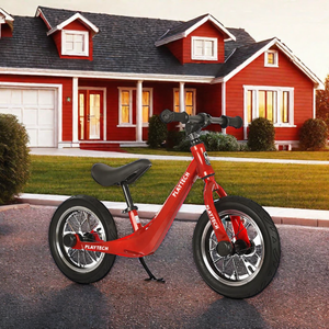 Groothandel 12-Inch Mini 2-In-1 Loopfiets Unisex Stalen Vork Pedaal Type Aluminium Materiaal Schijfrem Kleurrijke Spaak Fiets Kids - Product Image 4