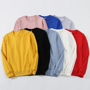 Sudadera de Cuello Redondo, 450g, Algodón, Color Sólido, Ropa de Trabajo, Uso Diario - Product Image 2