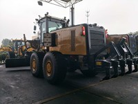 Мощный автогрейдер модели GR3005T PRO, 325 л.с., грузоподъемность 28 т, опциональная многосекционная регулируемая отвалная платформа, двигатель, насос, коробка передач
