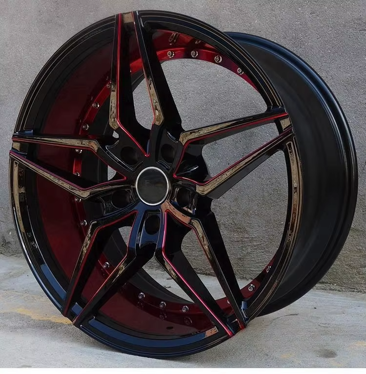 HK992100 Luxury Car Wheels Rims Aluminum Alloy 17/18/19 Inch 5x112/114 ...