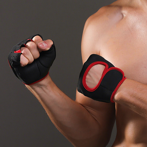Custom <b>Half</b> Finger Cycling Weightlifting Gloves Neoprene Breathable Non <b>Slip</b> Gym Training Gloves Unisex OEM - Product Image 4