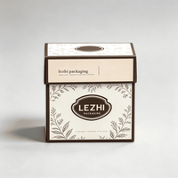 Boîte d'emballage de luxe personnalisée pour café et thé, avec logo sur mesure, pour petits sachets de thé, en carton, pour cadeaux