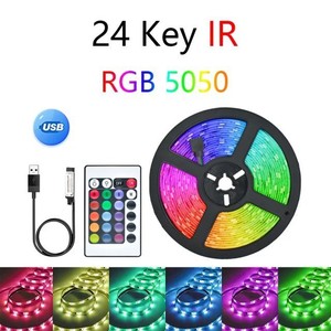 <b>Waterproof</b> Smart RGB RGBW <b>LED</b> <b>Strip</b> <b>Light</b> 5050,12V 24V 5V Outdoor Neon Decor <b>Light</b> 1‑5M Flexible Wheel Lamp - Product Image 1