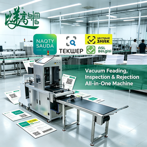 Automatic <b>paper</b> paging visual inspection machine with label defect detection and rejection for printing <b>paper</b> label production - Product Image 2