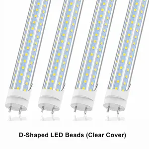 JESLED T8 LED Typ B Lichtröhren, LED-Fluoreszenzlampe, doppelte Enden Energie, Entfernen von Vorschuss, Garage Warenlager Ladenbeleuchtung