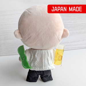 Acrylic Miniature Plush Toy <b>Accessory</b> <b>Doll</b> Beer Edamame Green Soybeans Drink Food Snack Props Shooting Custom Japan Made OEM ODM - Product Image 1