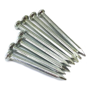 Clous à tête plate galvanisés à chaud de haute qualité, clous en fer électrogalvanisés de grande taille, clous en acier à pointe en fil de fer - Product Image 5