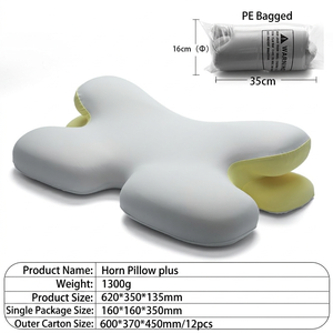 Almohada de Espuma Viscoelástica de Alta Calidad con Protección, Reducción de Presión, Diseño de Mariposa, Ergonómica, con Protección para el Cuello - Product Image 6