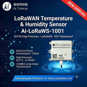 Sensor de Temperatura y Humedad Ai-Thinker Ai-LoRaWS-1001 con RG-03H, Ultra Bajo Consumo, Alta Precisión - Product Image 2