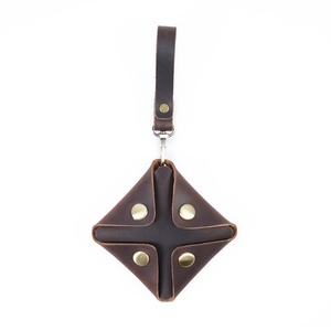 New Creative Women's Men's <b>Cute</b> Small Coin Purse Coin Bag Korean Mini Genuine Leather Buckle Personalized Cowhide <b>Wallet</b> - Product Image 6