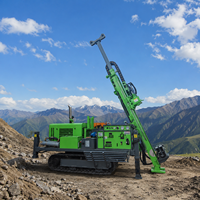 Foreuse de carottage portable à moteur diesel, 1000 m de profondeur, avec système entièrement hydraulique pour un forage rapide de minerai