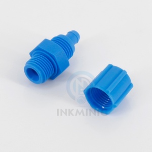 Connecteur droit mâle DB14174 DB14175 DB14179 pour raccord de tuyau 6.0/4.0/2.5/8.0mm avec écrou et filetage BSP pour imprimante Domino CIJ - Product Image 3