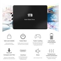 Disco Duro SSD SATA de 2.5 Pulgadas y 2TB para Portátil, Unidad de Estado Sólido SMI2258XT Chipshine de 2TB para Computadora