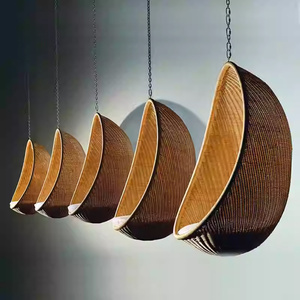 Direktverkauf ab Werk Garten Outdoor Balkon Rattan-Möbel Outdoor-Schaukelstuhl Hängender Schaukelstuhl - Product Image 2