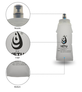 Botella de Agua Flexible para Ciclismo, de Alta Calidad, Resistente a Desgarros, de TPU Ecológico - Product Image 4