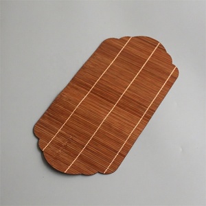 Tapete de Bambú para Té con Diseño Festoneado de Inspiración Vintage - Camino de Mesa Aislante del Calor con Listones Finos para Utensilios de Té Japoneses - Product Image 4