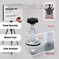 FSBOLING TL-85, outil à main en acier inoxydable pour le travail du bois, fixation de tiroir de meuble, clip de fixation à un seul côté, vente chaude