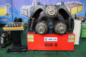 ตัวดัดม้วนโพรไฟล์เหล็กลำแสงมุมท่อ3ลูกกลิ้ง W24S-16ไดรฟ์ไฮดรอลิก - Product Image 3