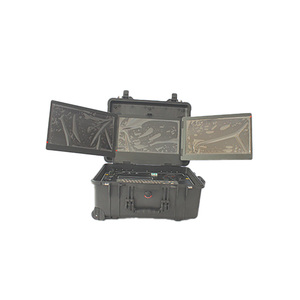 Console a tre schermi ROV/AUV/USV <span class=keywords><strong>accessori</strong></span> droni con Display 3x17 pollici - Product Image 4