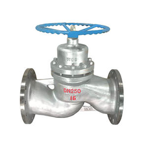 Vanne à boisseau sphérique à bride en acier inoxydable Shiten U41SM-16P-DN50, vannes angulaires à joint souple avec joint dur - Product Image 1