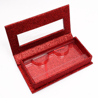 Boîtes d'emballage personnalisées pour vendeurs de cils, boîte d'emballage pour cils avec fenêtre, boîte magnétique