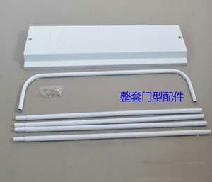 販促用ドア型バナースタンド ステンレス製 スーパーマーケット広告用フロアディスプレイバナースタンド - Product Image 6