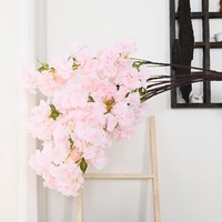 Fleurs artificielles en soie JFD AC-001, fleurs de cerisier, décoration d'événements pour Noël, la Saint-Valentin, Thanksgiving, la remise des diplômes, la fête des mères