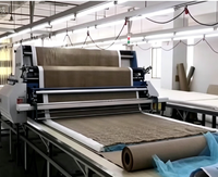 3-en-1 Tubulaire Ouvert Largeur Plat Plié Tissu Pose Épandage Machine Fonction Tournage Nouvel État Noyau Y Compris Moteur Pompe