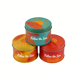 Boîte métallique colorée de 50 ml pour cosmétiques, en fer blanc, pour accessoires et emballage de bagues. - Product Image 3