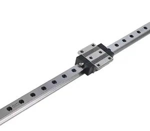 Hot sale customizable length standard flange 20CRmo material blocks linear guide rail slider linear guides for cnc