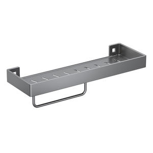 Estante de Especias de Acero Inoxidable para Montar en la Pared, Rectangular, Multifuncional, Instalación sin Taladro - Product Image 1