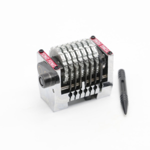 1 cái GTO máy đánh số 7 chữ số tử số dọc lạc hậu nhảy với mùa xuân cho in ấn phụ kiện phụ tùng - Product Image 2