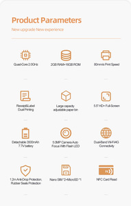 Kính Cường Lực Bảo Vệ Màn Hình <span class=keywords><strong>Sunmi</strong></span> <span class=keywords><strong>L2</strong></span> L2K, Kính Cường Lực Chống Vân Tay Cho <span class=keywords><strong>Sunmi</strong></span> V2 V2pro - Product Image 4