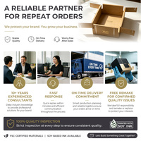 Boîte en carton pliable personnalisée pour l'emballage et la protection des produits, vente en gros