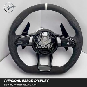 Volante de modelo antiguo a modelo nuevo, compatible con Audi A3 A4 A5 A6L A7 A8 Rs3 Rs4 Rs5 Rs6 Rs7 Q3 Q5 Q7 <span class=keywords><strong>A6</strong></span> B9 B8.5 B8 R8 TT TTS - Product Image 3