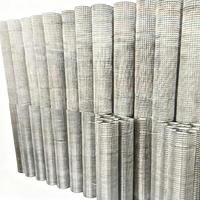 Rouleaux de grillage soudé galvanisé durable pour clôtures, sécurité et usage agricole