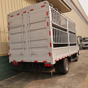 รถบรรทุกขนาดเล็ก Dongfeng 4x2เครื่องยนต์ดีเซลรถบรรทุกขนาดเล็กกล่องรั้วขนส่ง<span class=keywords><strong>5</strong></span>ตันหมูผักแกะ - Product Image 6